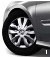 RENAULT NOUVELLE LAGUNA - JANTES / ENJOLIVEUR - 1