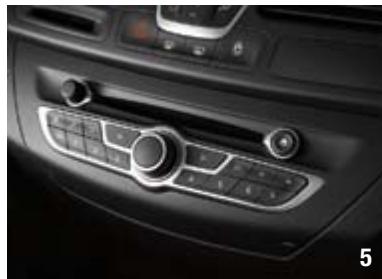 RENAULT NOUVELLE LAGUNA - 6.COMMANDE MAINS LIBRES DE TÉLÉPHONE BLUETOOTH\* - 1