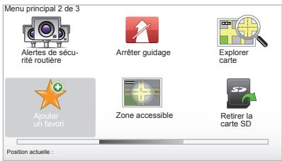 RENAULT CARMINAT TOMTOM ZE LIVE - AJOUTER, GÉRER LES FAVORIS (1/2) - 1
