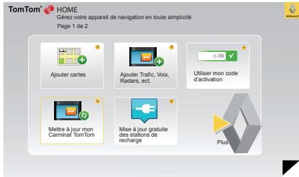 RENAULT CARMINAT TOMTOM ZE LIVE - Gérer mon Carminat TomTom - 1