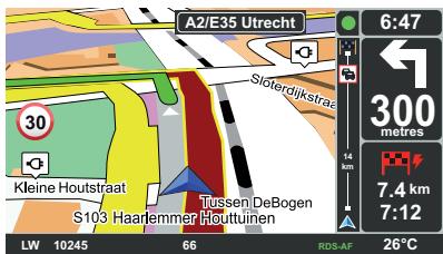 RENAULT CARMINAT TOMTOM ZE LIVE - Images de voie - 1