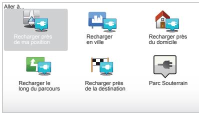 RENAULT CARMINAT TOMTOM ZE LIVE - Acceder au menu Station de recharge - 1
