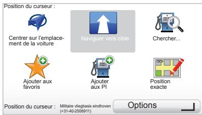 RENAULT CARMINAT TOMTOM ZE LIVE - « Position du curseur » - 1