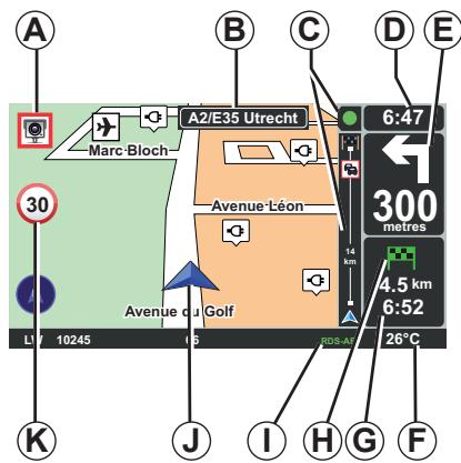 RENAULT CARMINAT TOMTOM ZE LIVE - LIRE UNE CARTE - 1