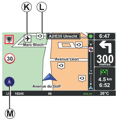 RENAULT CARMINAT TOMTOM ZE LIVE - Code couleurs - 1