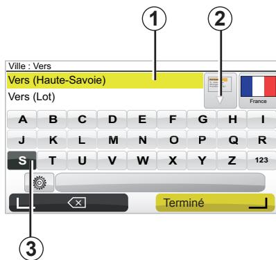 RENAULT CARMINAT TOMTOM ZE LIVE - Saisir une « Nouvelle adresse » - 1