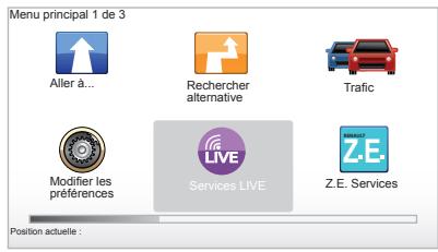 RENAULT CARMINAT TOMTOM ZE LIVE - « Position du curseur » - 2