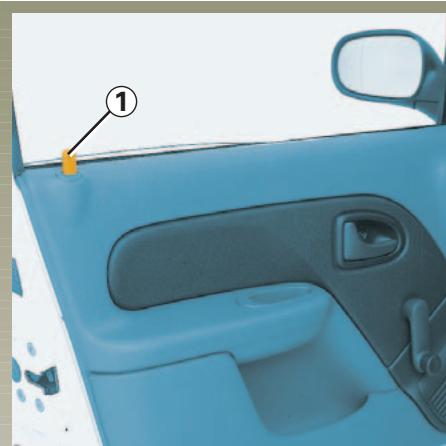 RENAULT CLIO 2 - VERROUILLAGE DES PORTES - 1