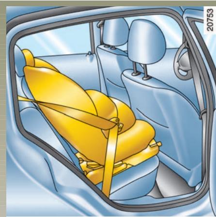 RENAULT CLIO 2 - POUR LA SECURITE DES ENFANTS (suite) - 1