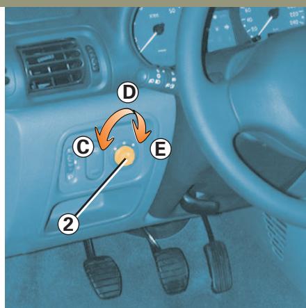 RENAULT CLIO 2 - Rétroviseurs extérieurs à commandes manuelles - 1