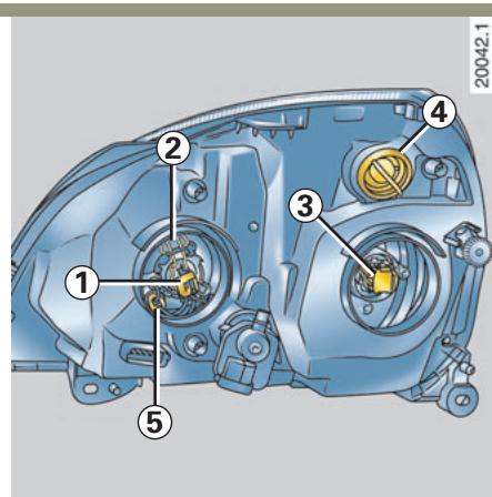 RENAULT CLIO 2 - Feux de route - 1