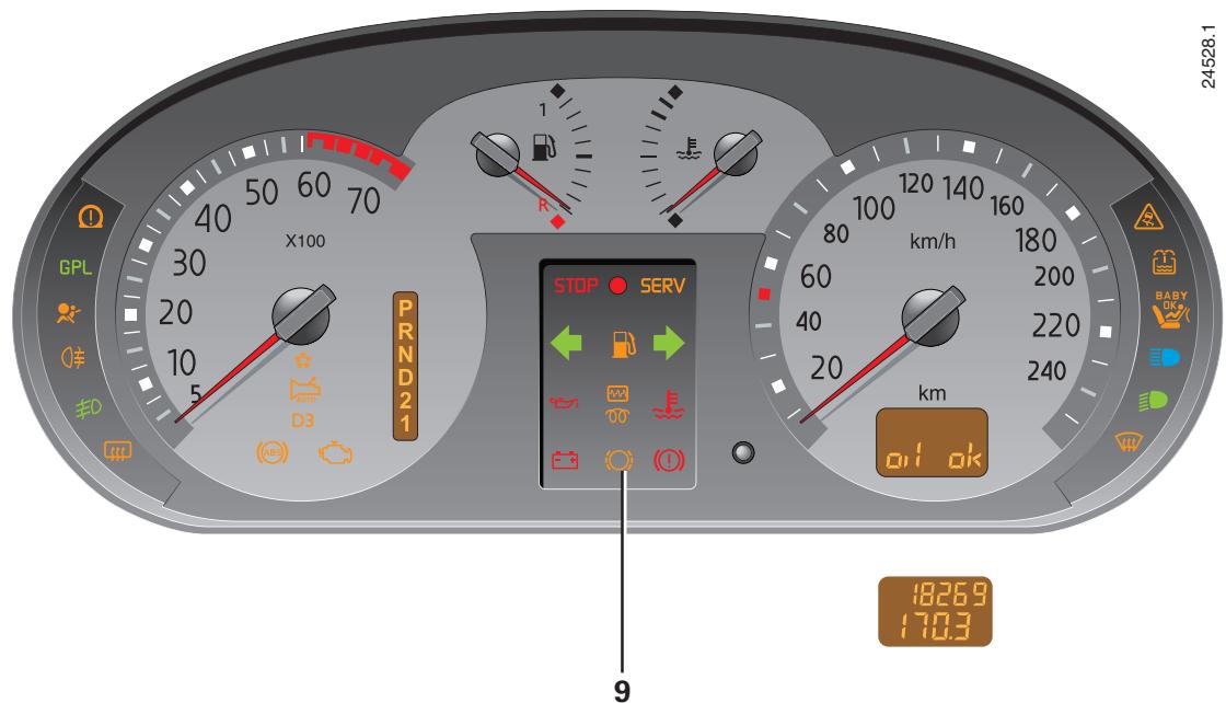 RENAULT CLIO 2 - TABLEAU DE BORD (suite) - 1