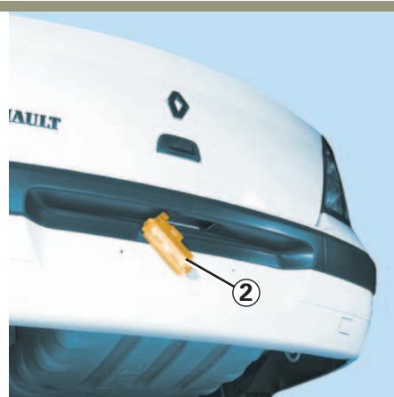 RENAULT CLIO 2 - FEUX ARRIÈRE : remplacement des lampes (suite) - 2