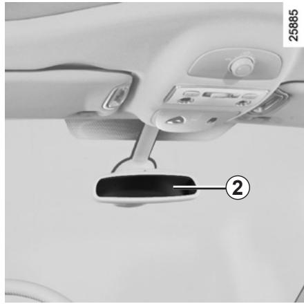 RENAULT ESPACE IV - Rétroviseur interieur - 1