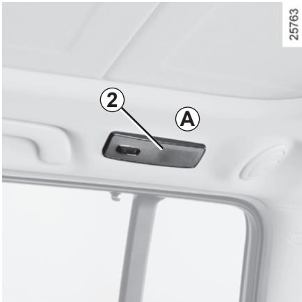 RENAULT ESPACE IV - ÉCLAIRAGE INTÉRIEUR : remplacement des lampes (2/4) - 1