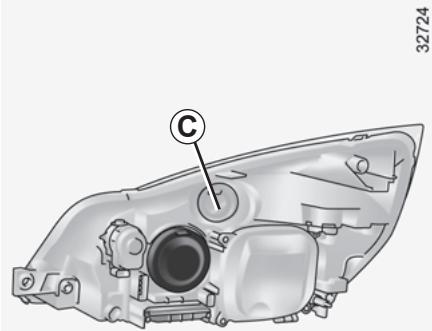 RENAULT ESPACE IV - PROJECTEURS LAMPES AU XÉNON : remplacement de lampes (2/2) - 1