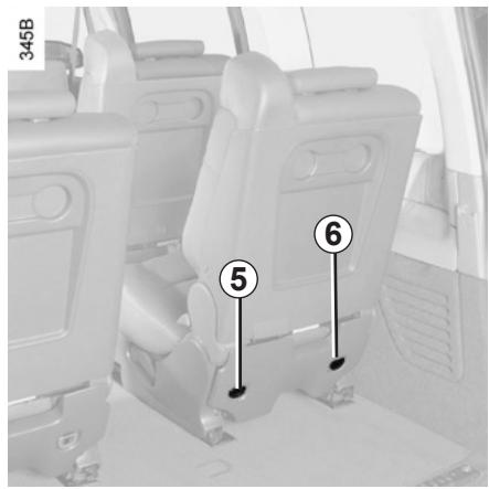 RENAULT ESPACE IV - Pour avancer ou reculer le siège - 2