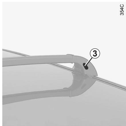 RENAULT ESPACE IV - Déplacement des barres - 1