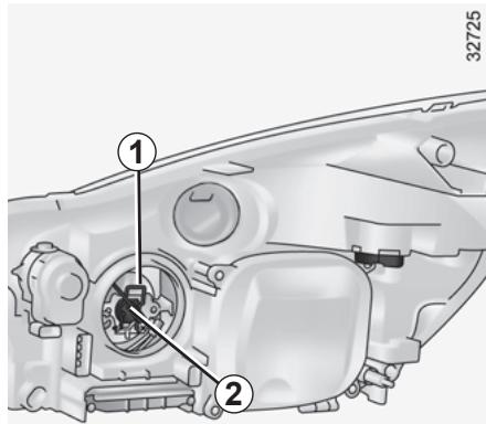 RENAULT ESPACE IV - Feux de croissement et faux de route à lampes au Xénon - 2