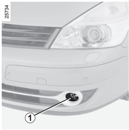 RENAULT ESPACE IV - PROJECTEURS AVANT : antibrouillards, additionnels - 1