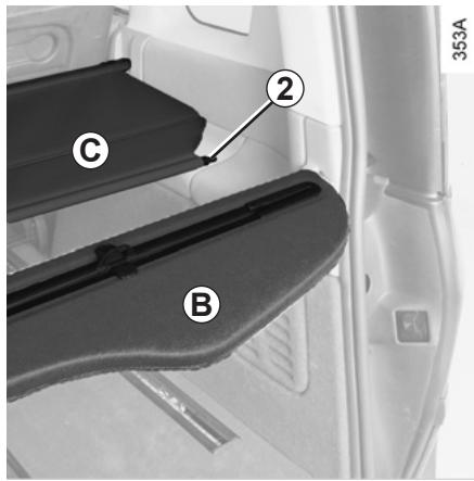 RENAULT ESPACE IV - CACHE-BAGAGES (2/2) - 1