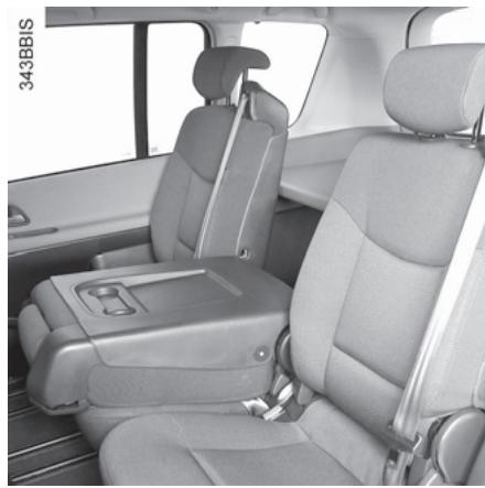 RENAULT ESPACE IV - Pour régler l'inclinaison du dossier - 1