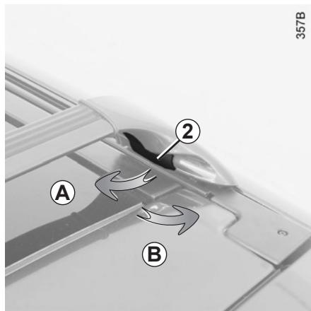 RENAULT ESPACE IV - Position de rangement - 1