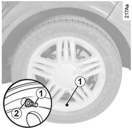RENAULT ESPACE IV - SYSTEME DE SURVEILLANCE DE PRESSION DES PNEUMATIQUES (2/4) - 1