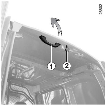 RENAULT KANGO ZE - TRAPPE DE PAVILLON (1/2) - 1