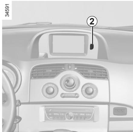 RENAULT KANGO ZE - Activation de l'airbag passager avant - 1