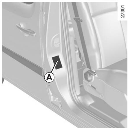 RENAULT KANGO ZE - PLAQUES D'IDENTIFICATION VÉHICULE - 1