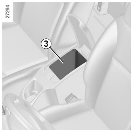 RENAULT KANGO ZE - Vide-poches de console centrale 3 - 1