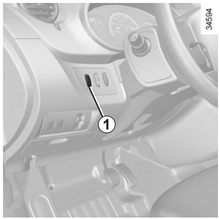 RENAULT KANGO ZE - RÉGULATEUR-LIMITEUR DE VITESSE : fonction régulateur (2/4) - 1