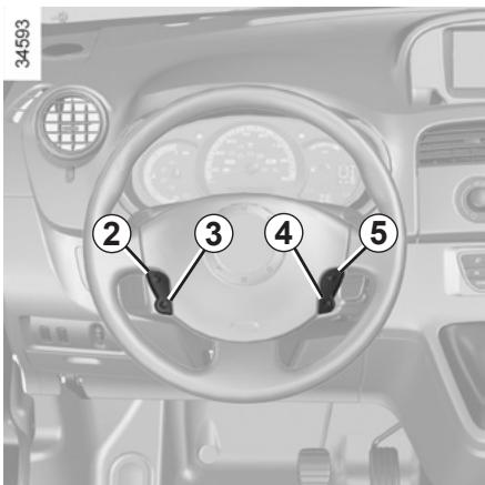 RENAULT KANGO ZE - RÉGULATEUR-LIMITEUR DE VITESSE : fonction régulateur (4/4) - 1