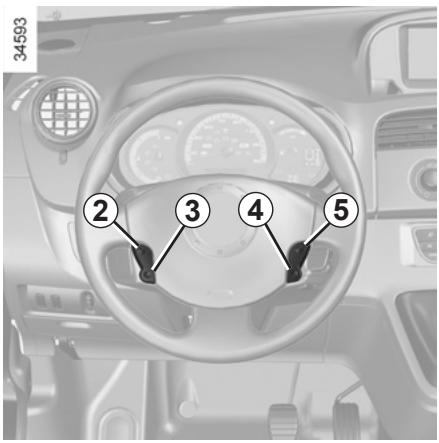 RENAULT KANGO ZE - RÉGULATEUR-LIMITEUR DE VITESSE : fonction limiteur (2/3) - 1