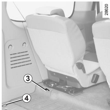 RENAULT KANGOO BE BOP - SECURITE ENFANTS :CHOIX de la fixation siège infant (2/2) - 2