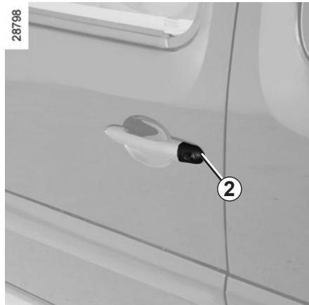 RENAULT KANGOO BE BOP - Témoin d'etat des ouvrants - 1