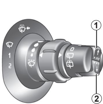 RENAULT KANGOO BE BOP - Touches de sélection de l'affichage 1 et 2 - 1