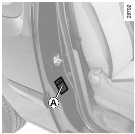 RENAULT KANGOO BE BOP - PLAQUES D'IDENTIFICATION VEHICULE - 1