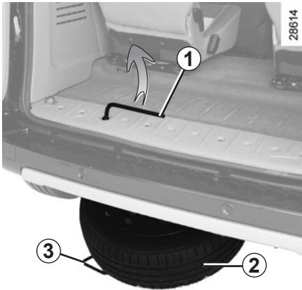 RENAULT KANGOO BE BOP - CREVAISON/ROUE DE SECOURS - 1