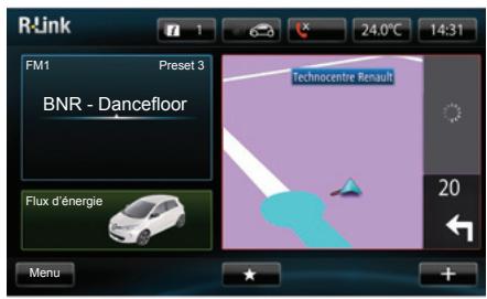 RENAULT R-LINK - Menu contexts - 2