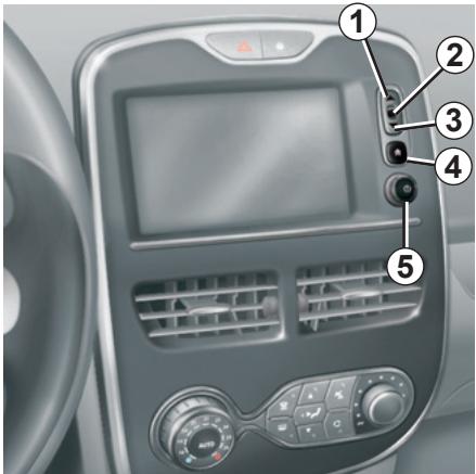 RENAULT R-LINK - Commandes écran - 1