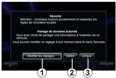 RENAULT R-LINK - Présentation du menu principal - 1