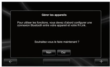 RENAULT R-LINK - Appairer un premier téléphone - 1