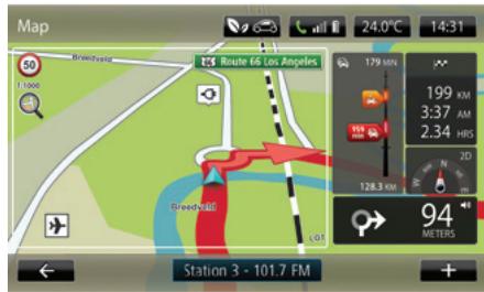 RENAULT R-LINK - Images de voie - 1