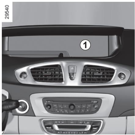 RENAULT SCENIC III RESTYLE - ORDINATEUR DE BORD : généralités (1/2) - 1