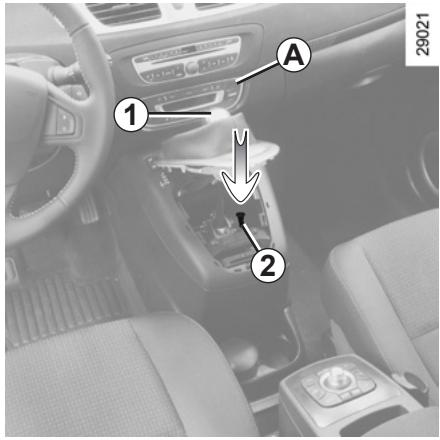 RENAULT SCENIC III RESTYLE - Remorquage d'un vehicule à boîte automatique - 1