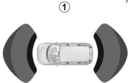 RENAULT SCENIC III RESTYLE - Désactivation automatique de l'aide au parking avant - 1