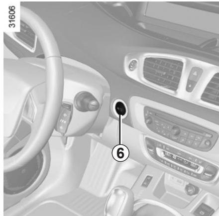 RENAULT SCENIC III RESTYLE - Tableau de bord en miles - 1