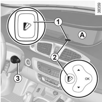 RENAULT SCENIC III RESTYLE - AFFICHEURS ET INDICATEURS (1/2) - 1